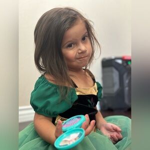 DISNEY FROZEN ANNA CORONATION DRESS